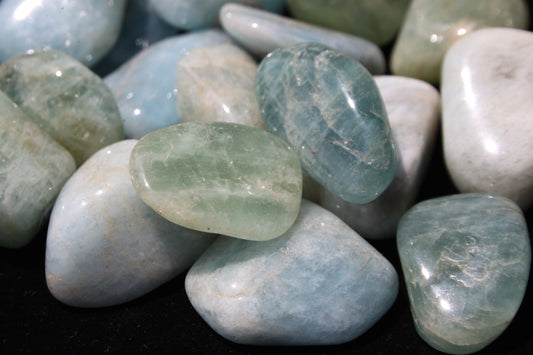 Aquamarine Tumbles