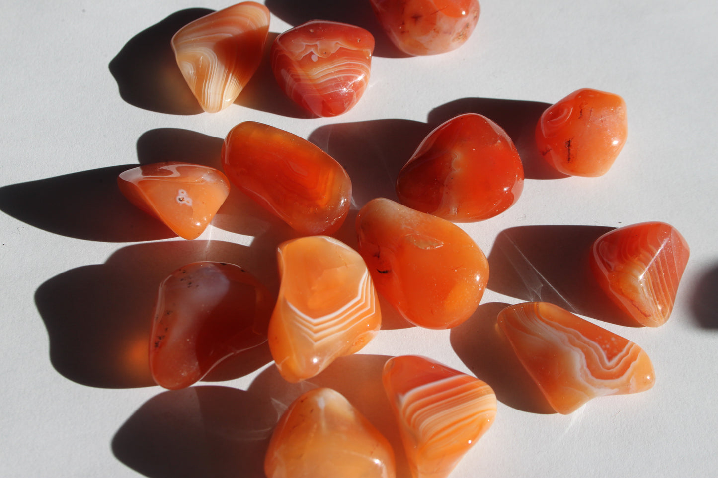 Carnelian Tumbled