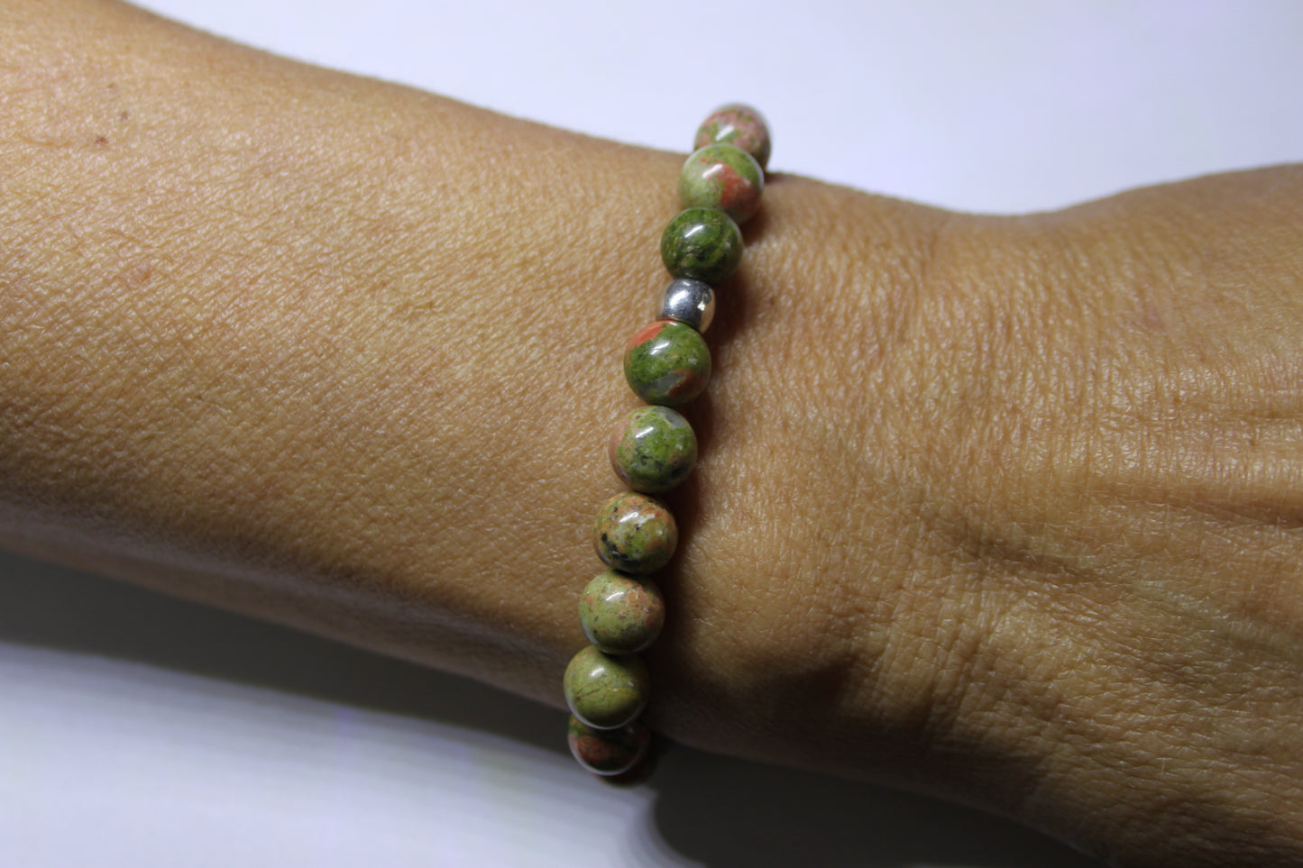 Unakite Crystal Bracelet