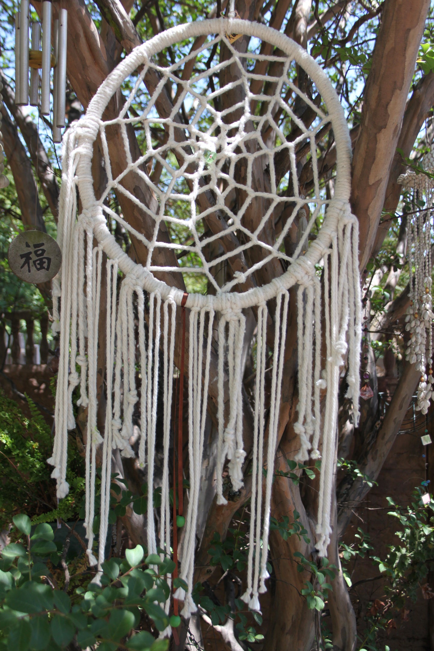Dreamcatcher Boho Style with Brown Tassle