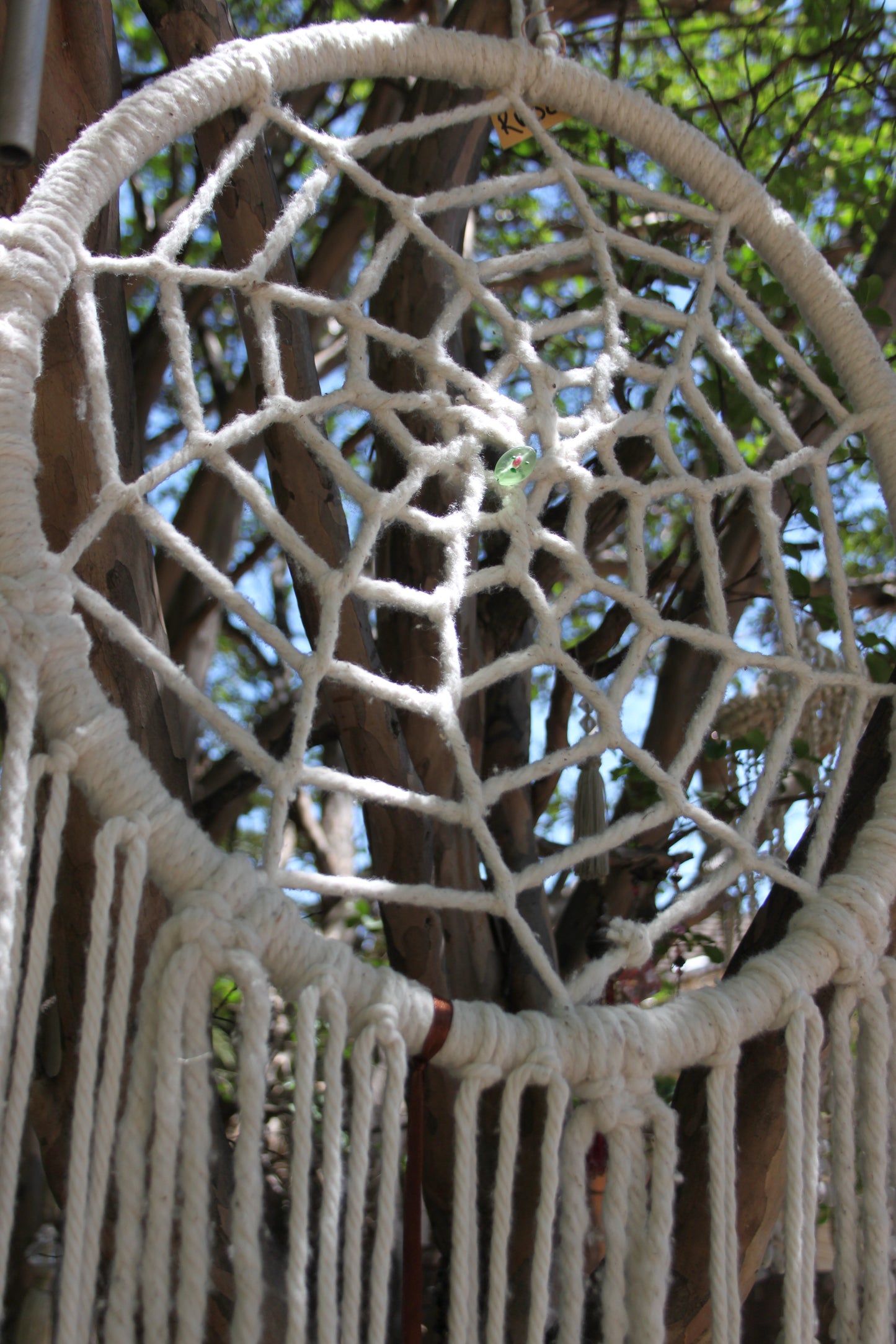 Dreamcatcher Boho Style with Brown Tassle
