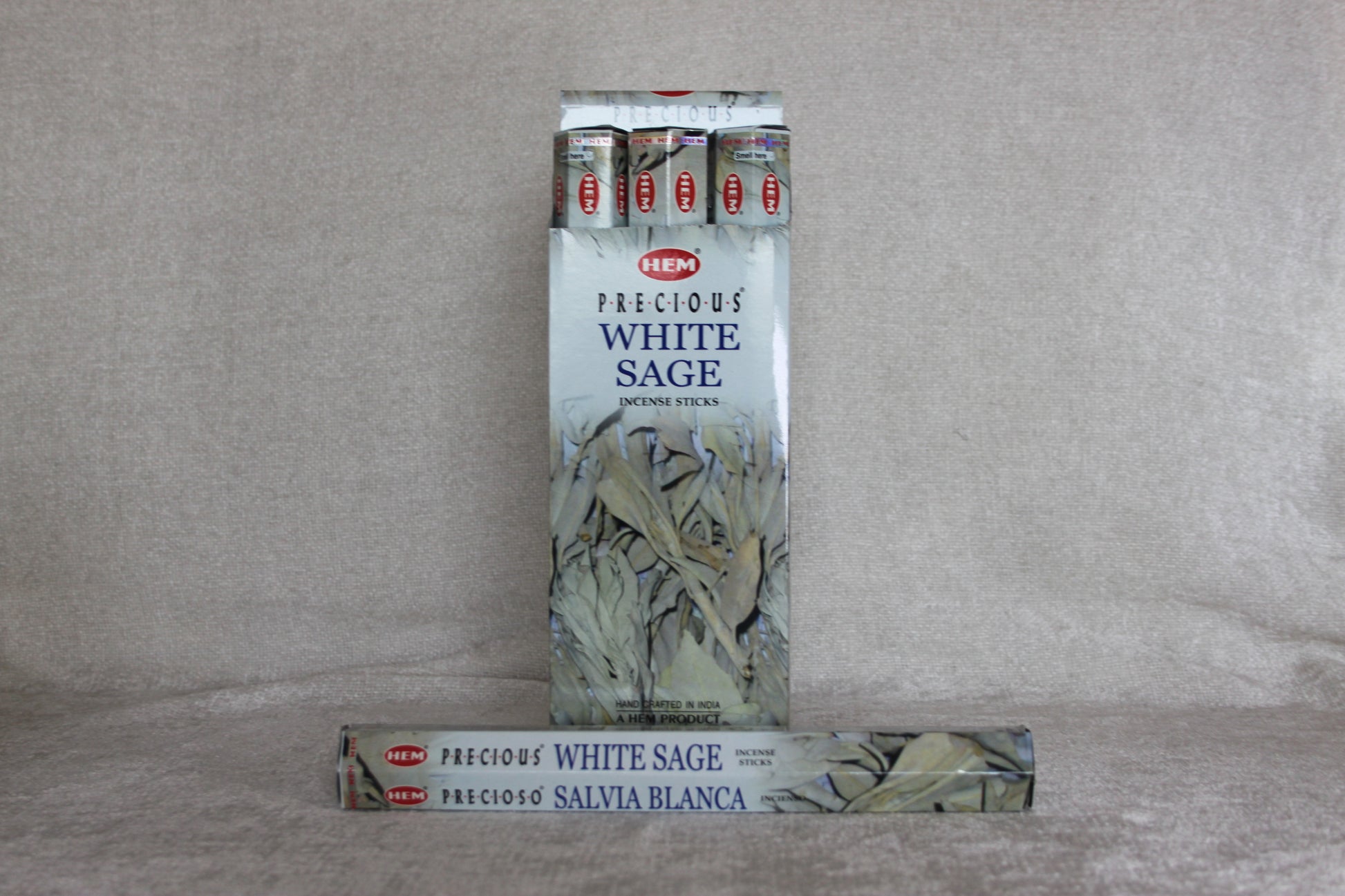 HEM Precious White Sage Incense Sticks – Purification, Clarity & Spiritual Growth