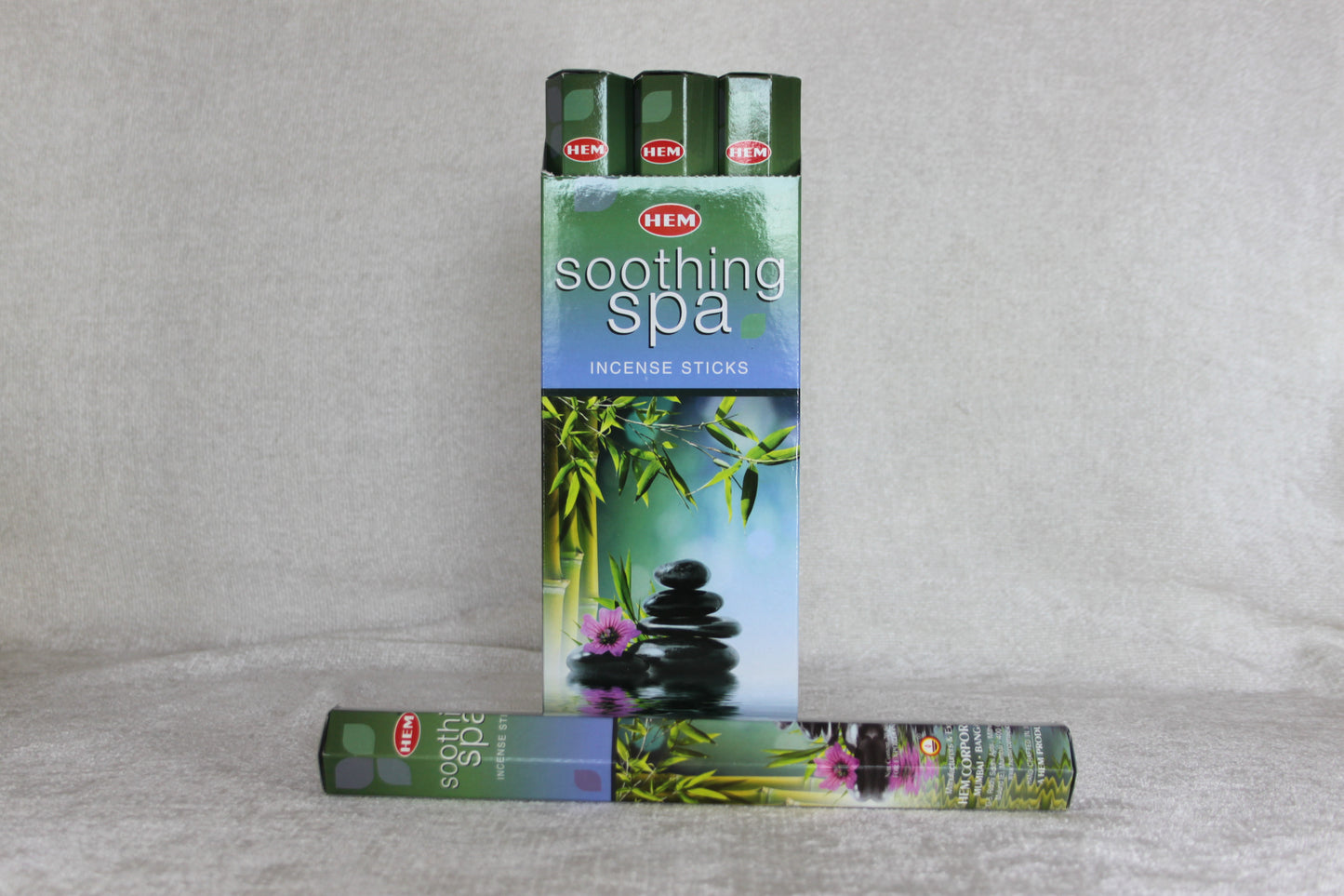 HEM Soothing Spa incense sticks – calming and relaxing incense for meditation, stress relief, and inner peace.