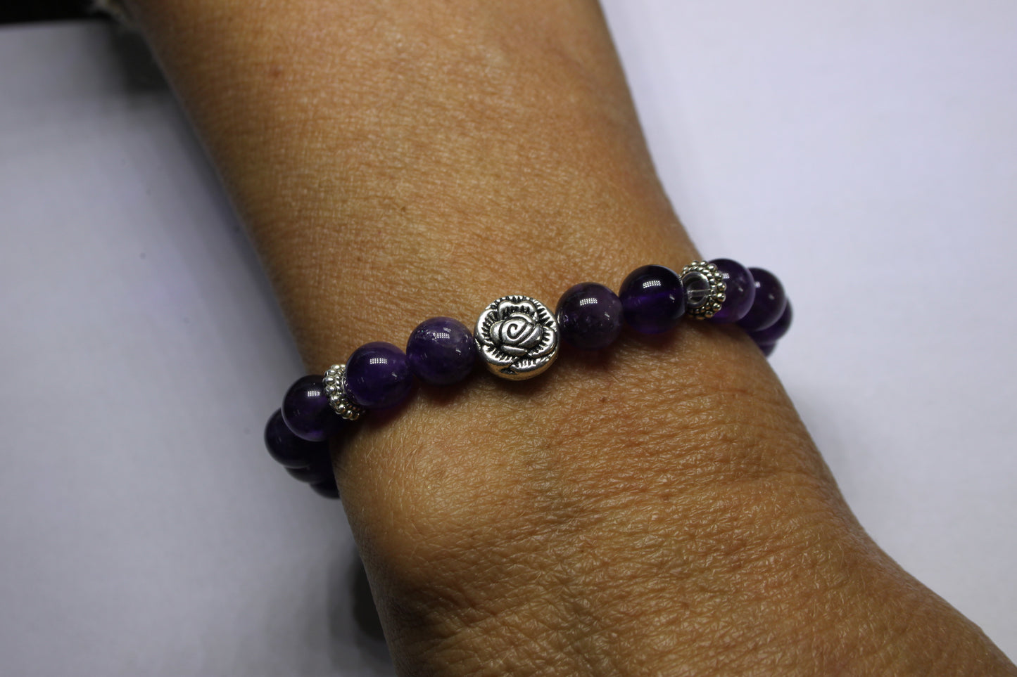 Amethyst Crystal Bracelet