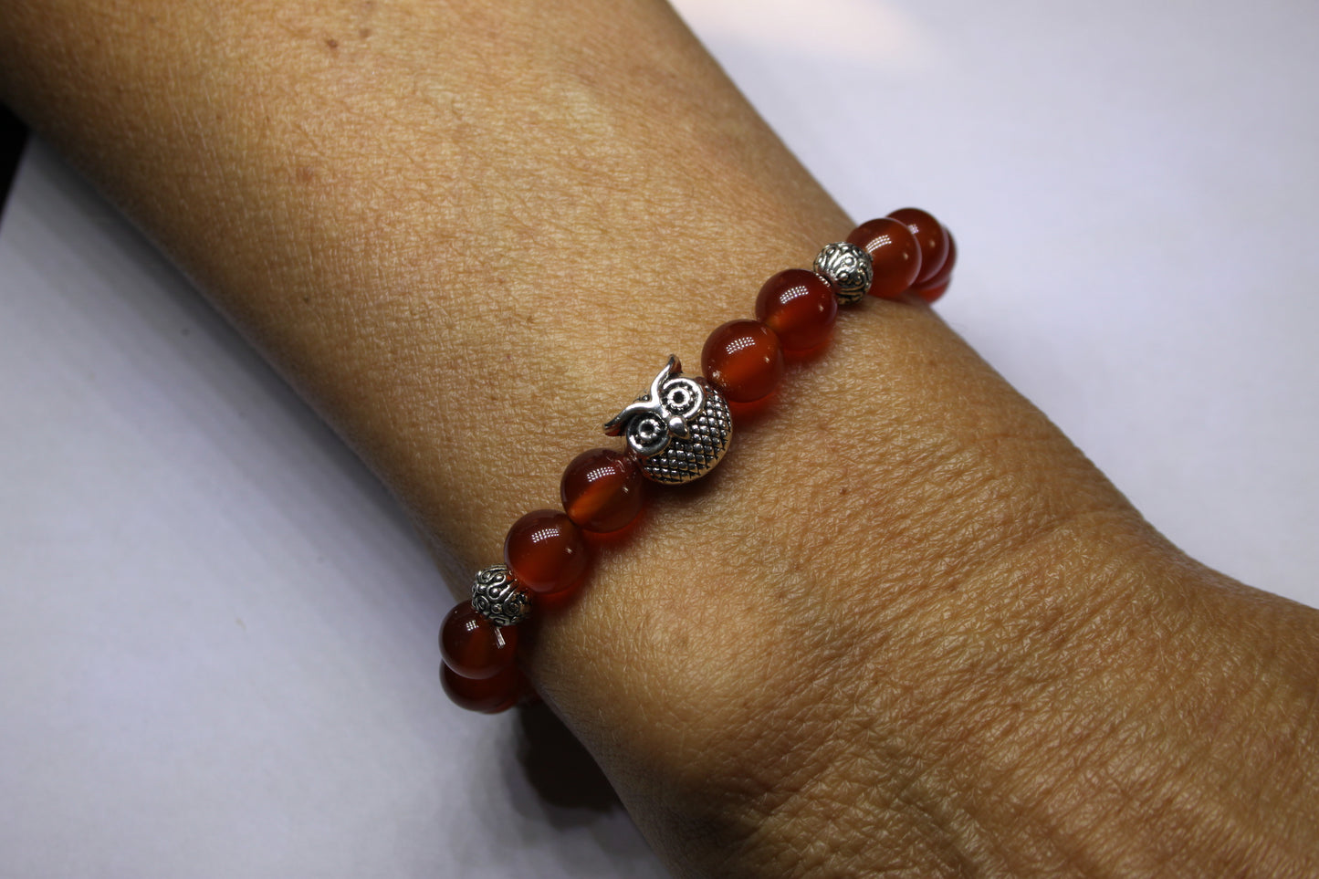 Carnelian Crystal Bracelet