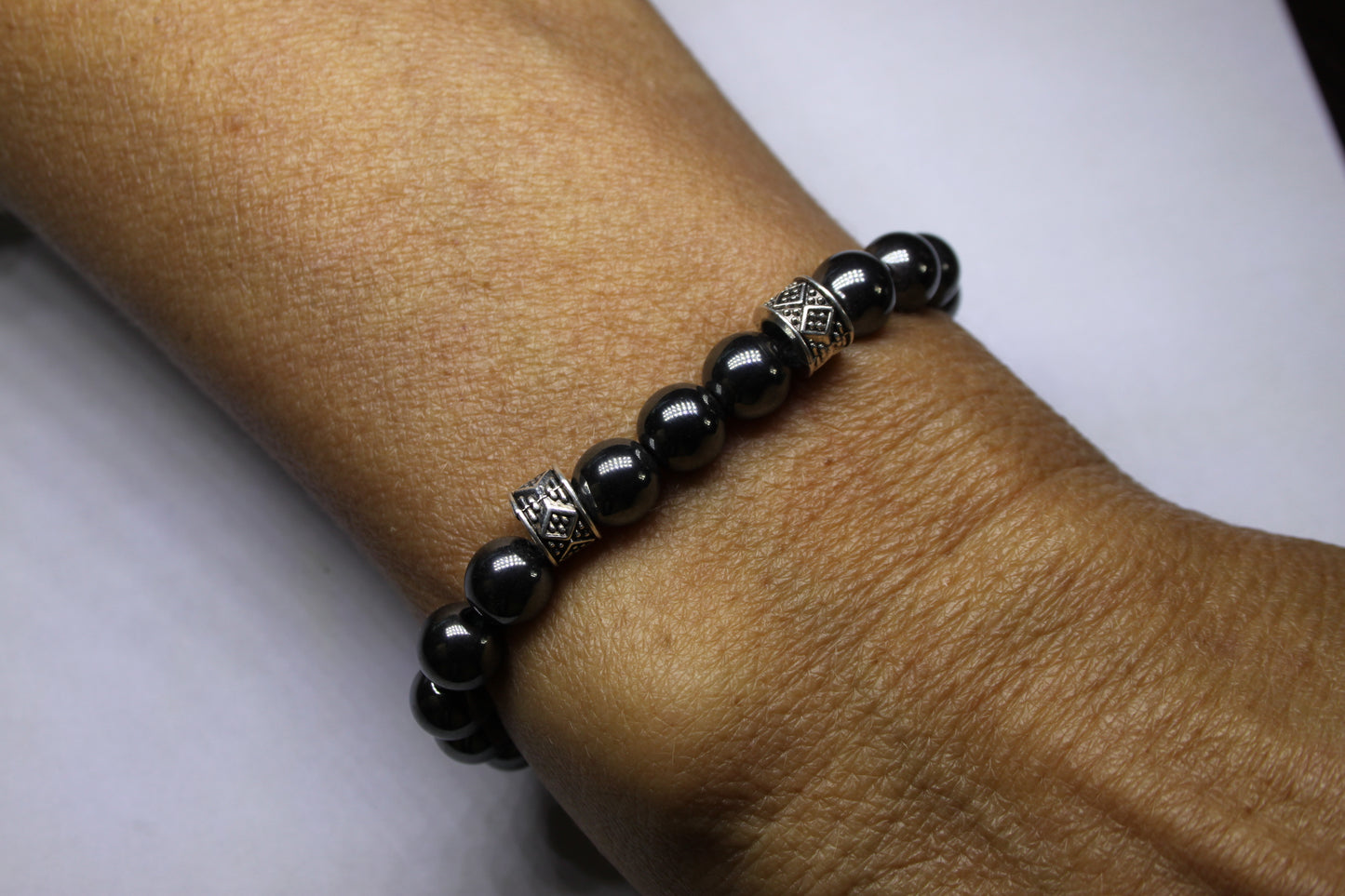Hematite Crystal Bracelet