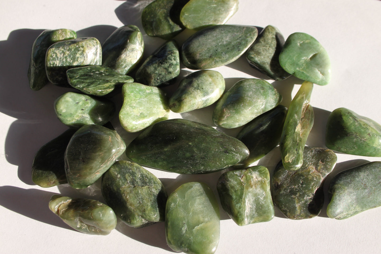 Nephrite Jade Tumbled