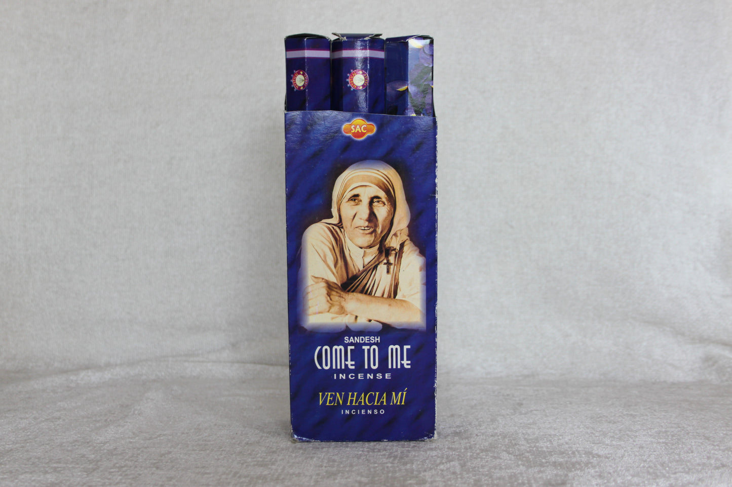 SAC Come To Me incense sticks – love-drawing incense for rituals, meditation, and attracting affection and positive energy.
