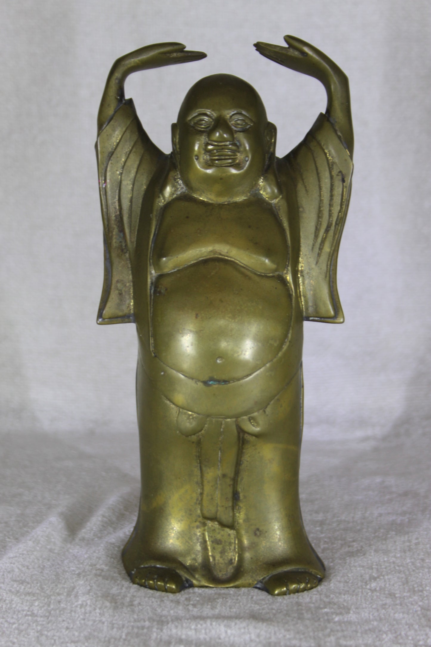 Vintage Chinese Brass Buddha