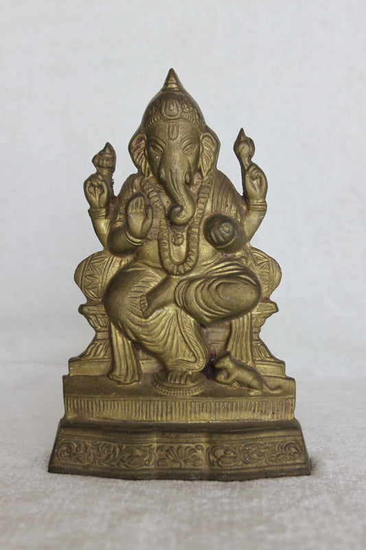 Antique Ganesha Brass
