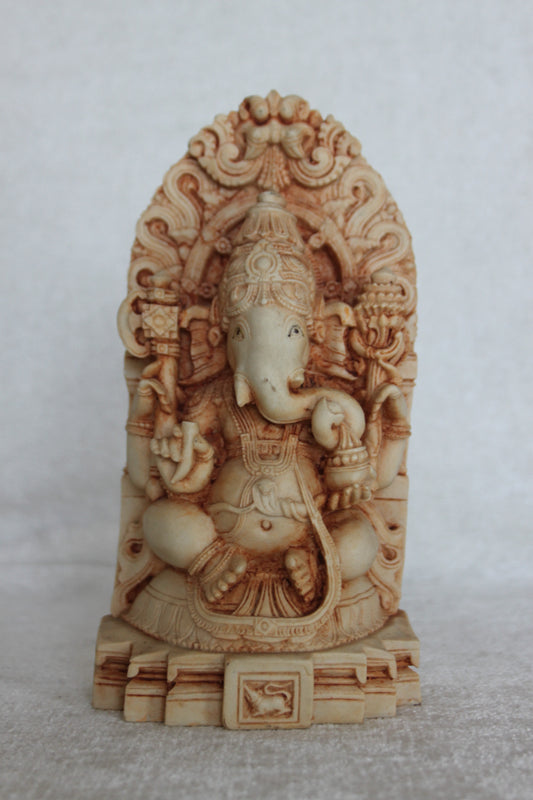 Sitting Ganesha on Throne