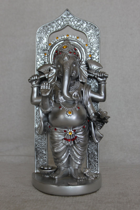 Ganesha Silver Standing