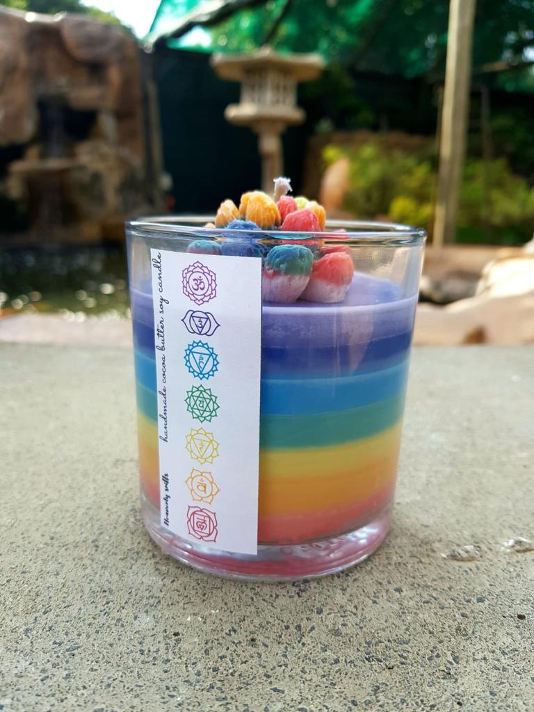 Chakra Soy Wax Candle