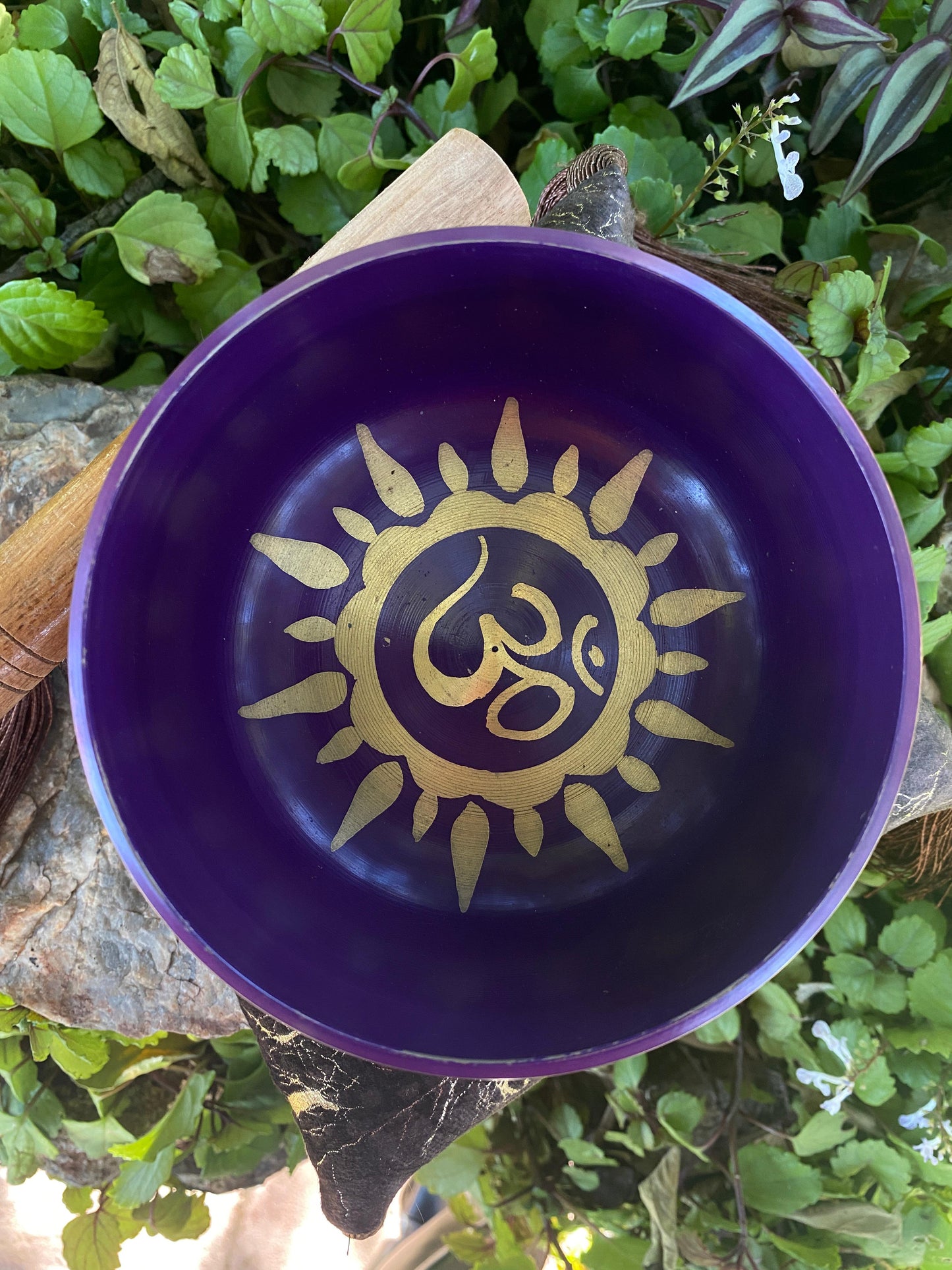 Ohm Brass Tibetan Singing Bowl