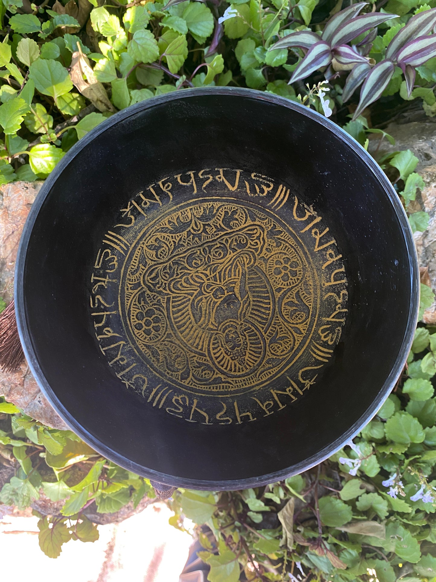 Aluminium Tibetan Buddha Singing Bowl