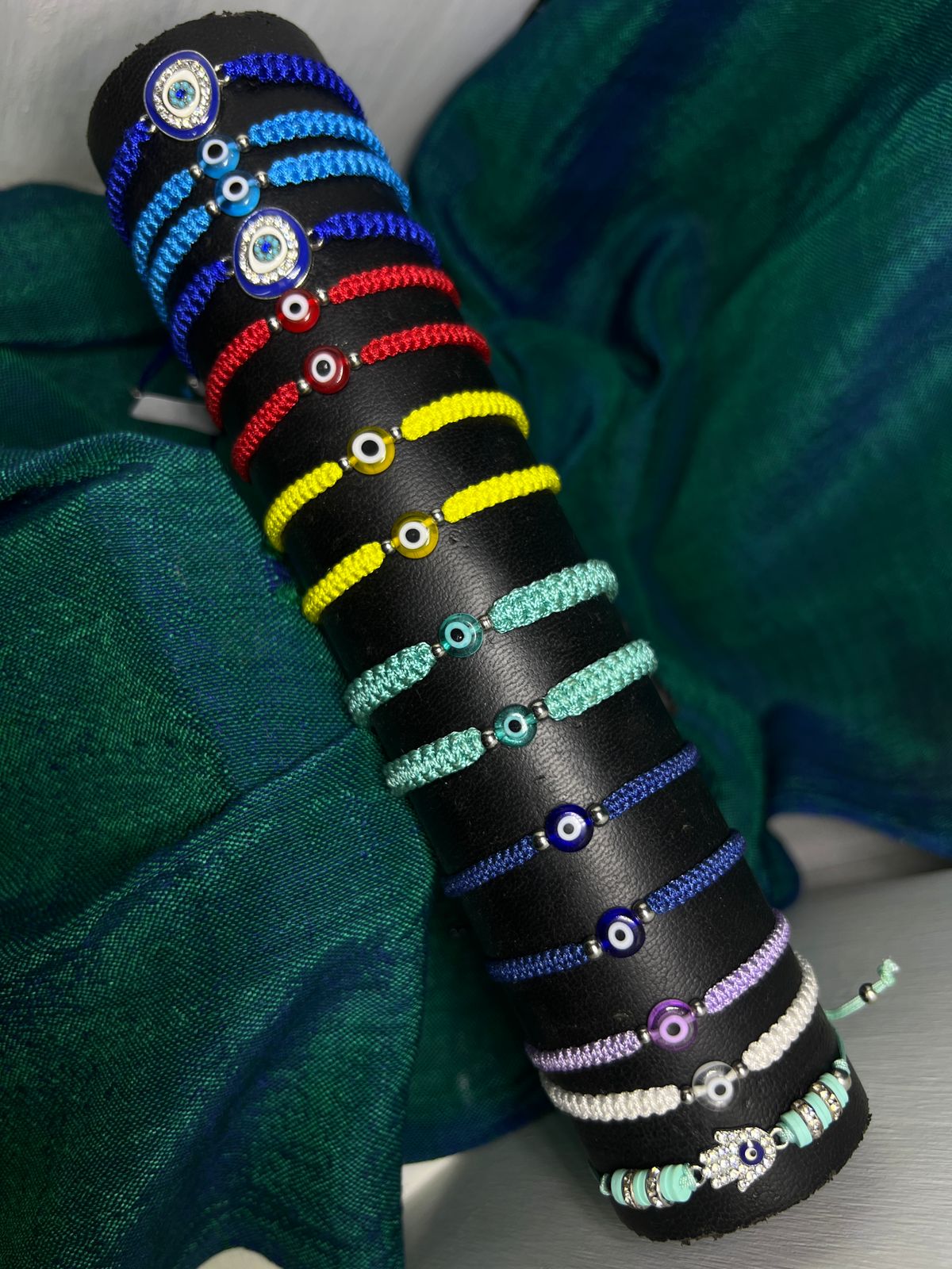 Macrame Evil Eye Bracelets