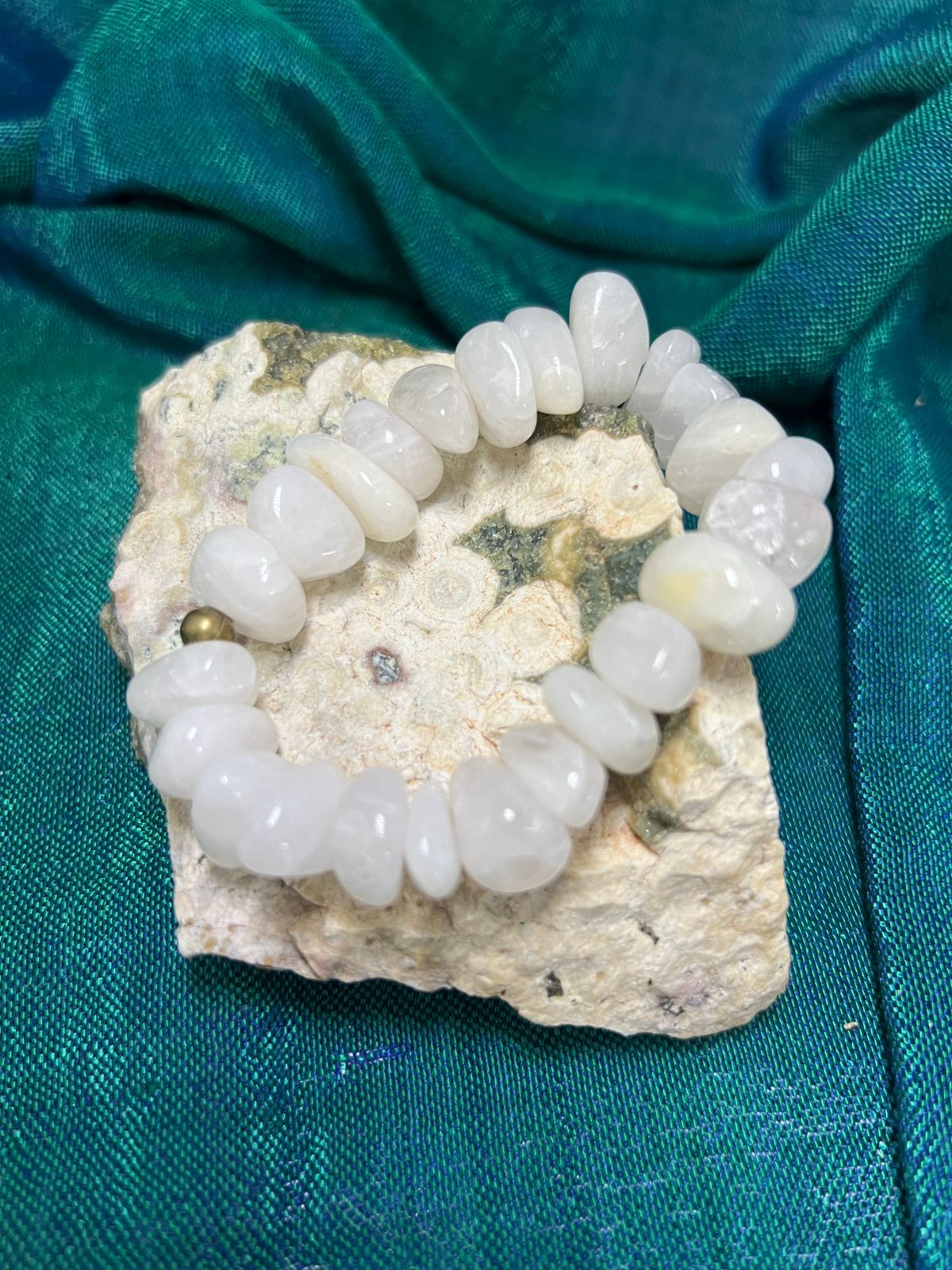 Clear Quartz Chip Bracelet