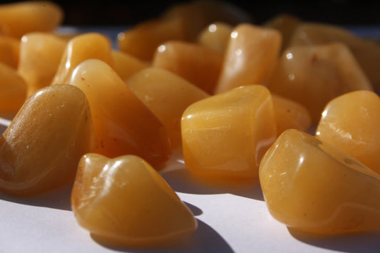 Aventurine Yellow Tumbled