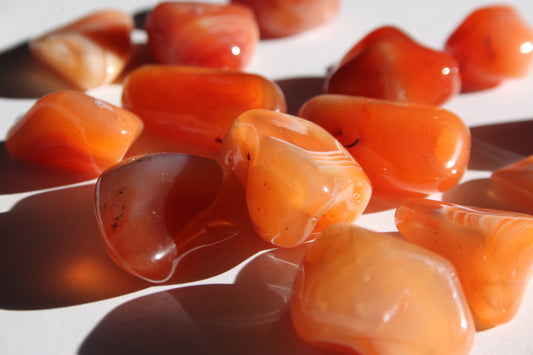 Carnelian Tumbled