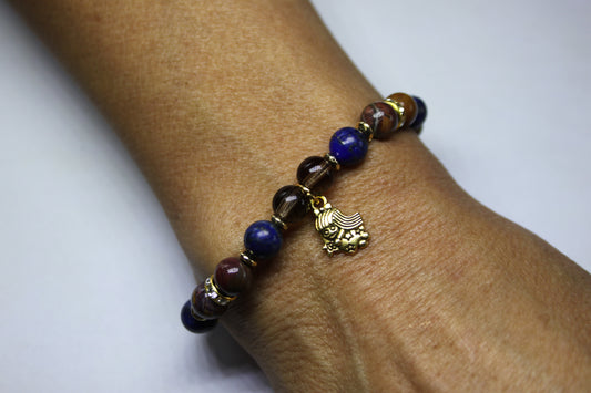 Virgo Zodiac Crystal Bracelet