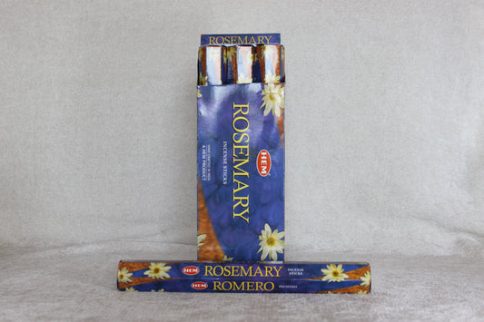 HEM Rosemary incense sticks – herbaceous incense for purification, mental clarity, and spiritual growth.