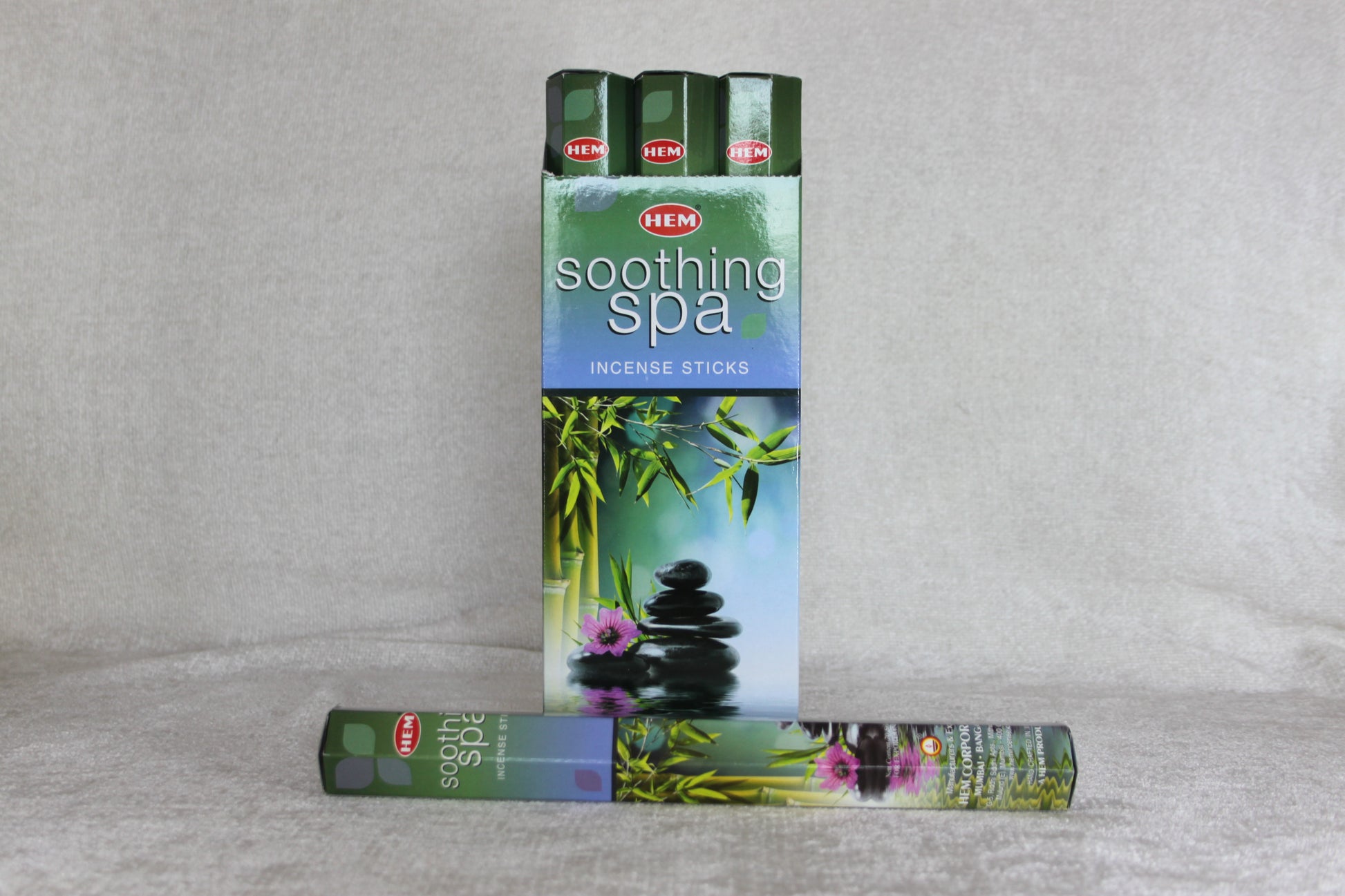 HEM Soothing Spa incense sticks – calming and relaxing incense for meditation, stress relief, and inner peace.