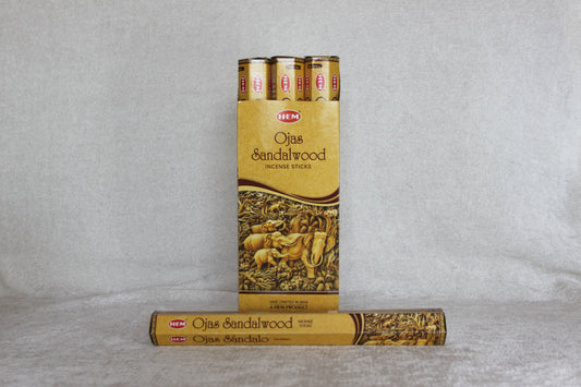 HEM Ojas Sandalwood Incense Sticks