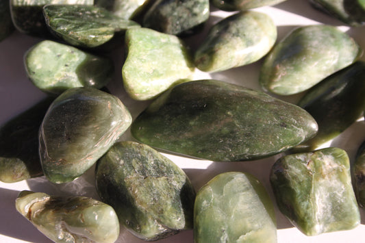 Nephrite Jade Tumbled