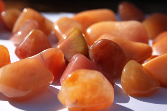 Aventurine Peach Tumbled