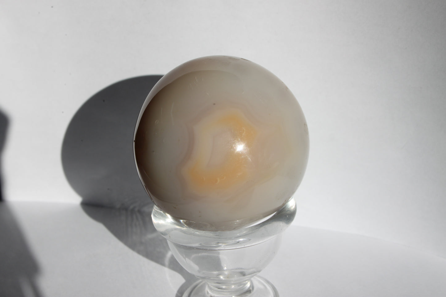 Calcite Pink Mango Sphere