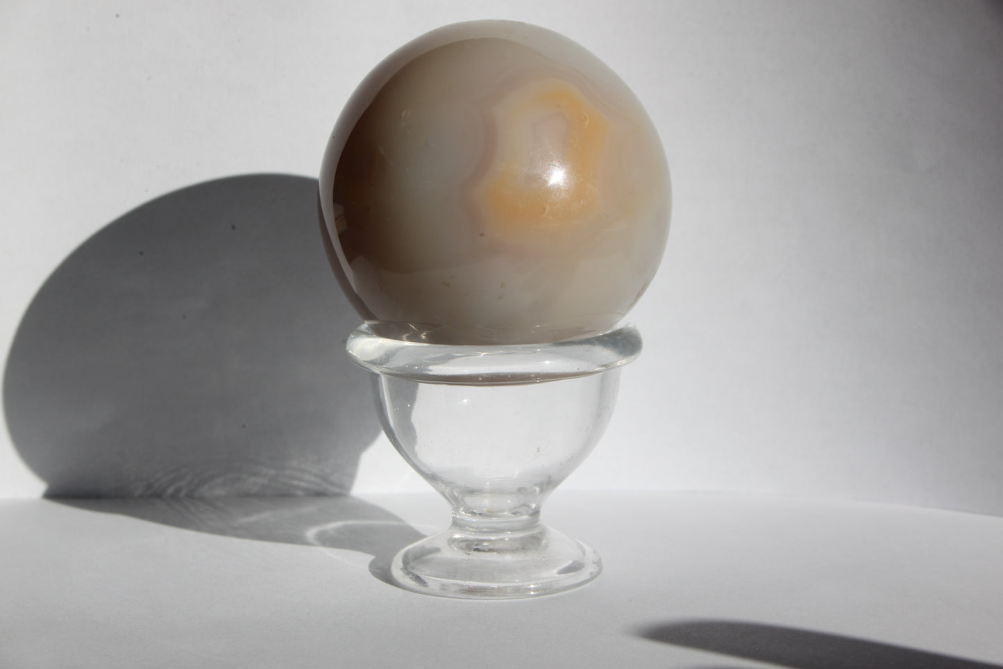 Calcite Pink Mango Sphere