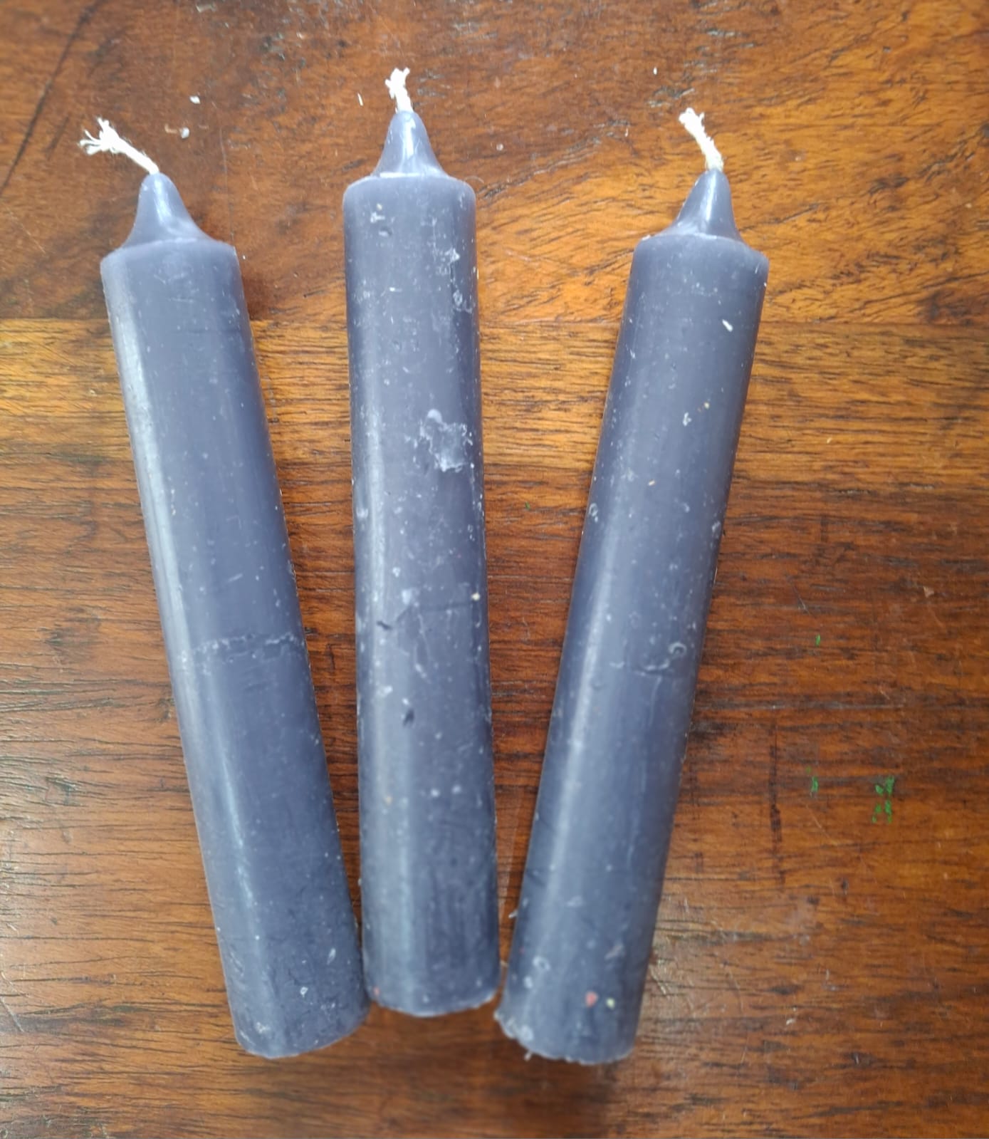 Plain dark blue candle – for intuition, serenity, and fostering spiritual clarity.