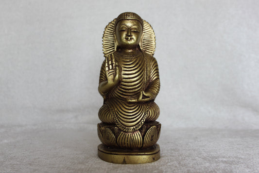 Halo Buddha Bronze