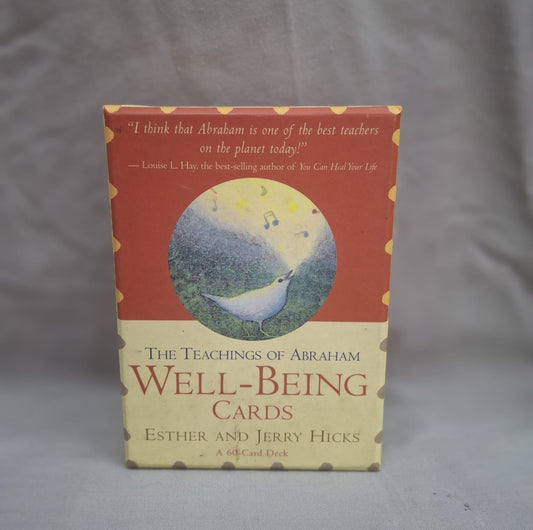 Mindfulness and wellness affirmation cards close-up