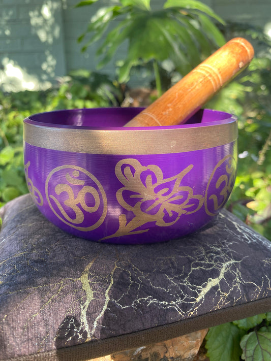 Ohm Brass Tibetan Singing Bowl