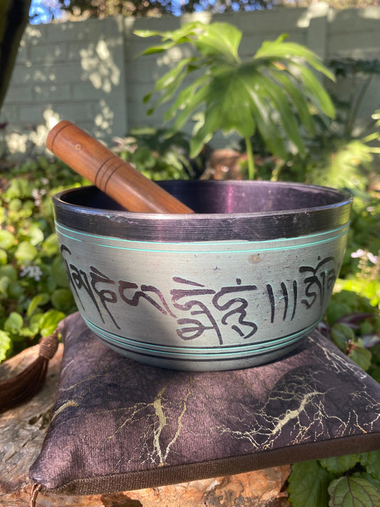 Aluminium Tibetan Buddha Singing Bowl