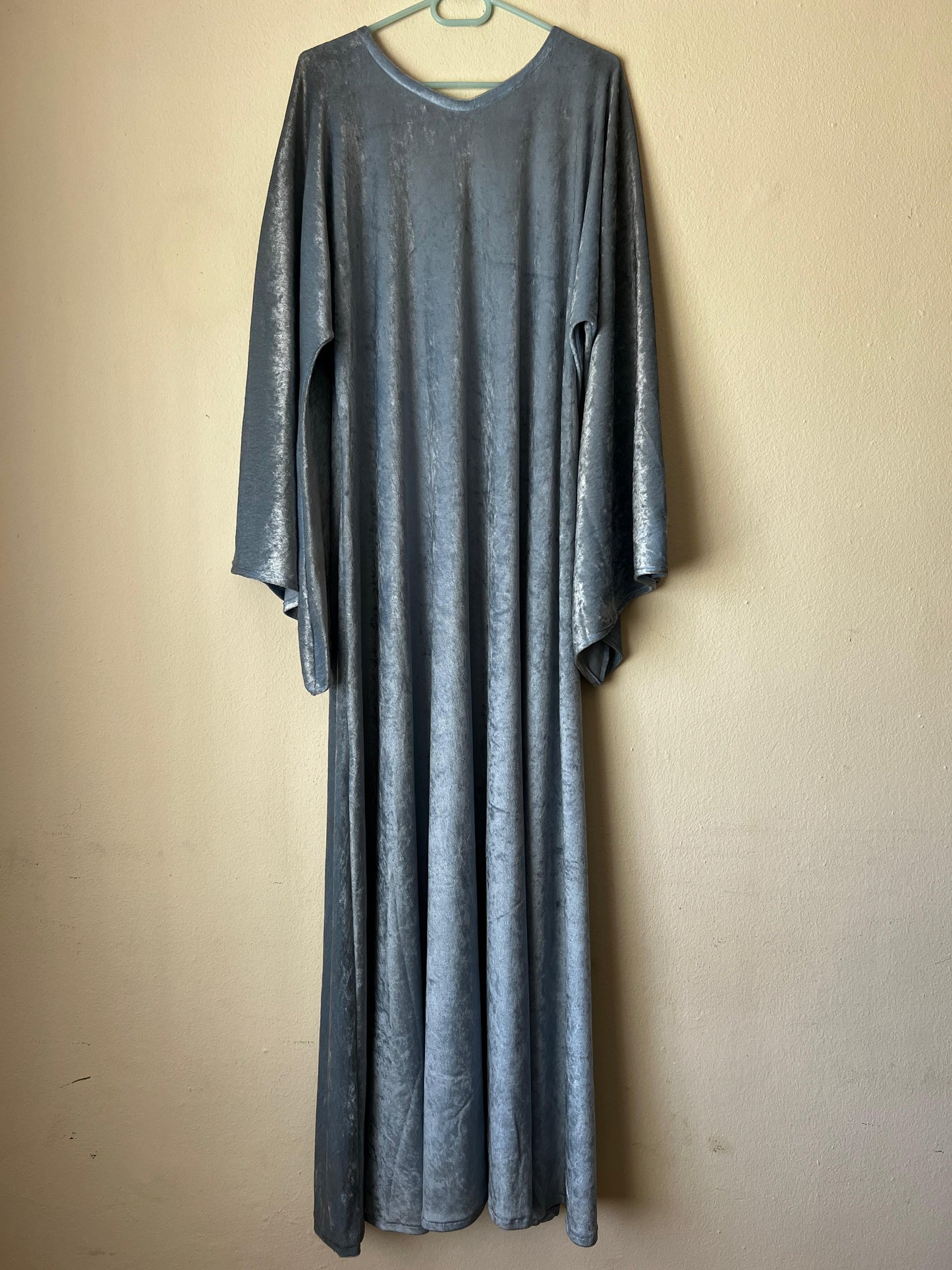 Ceremonial Robe - Velvet | Blue/Grey