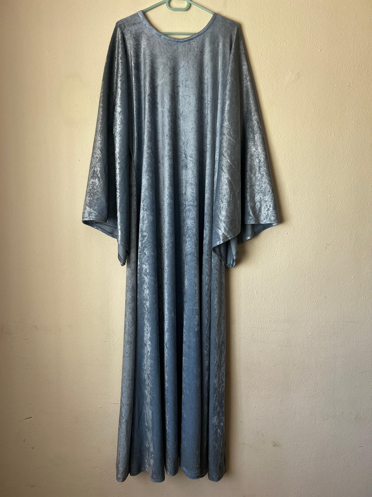 Ceremonial Robe - Velvet | Blue/Grey