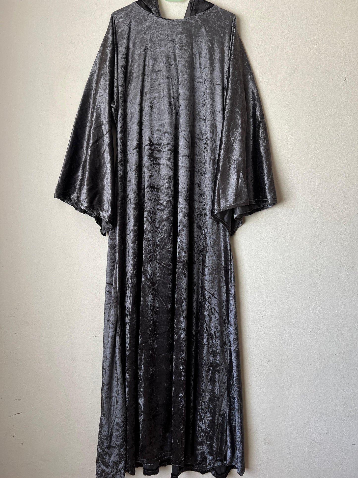 Ceremonial Robe - Velvet | Steel Grey