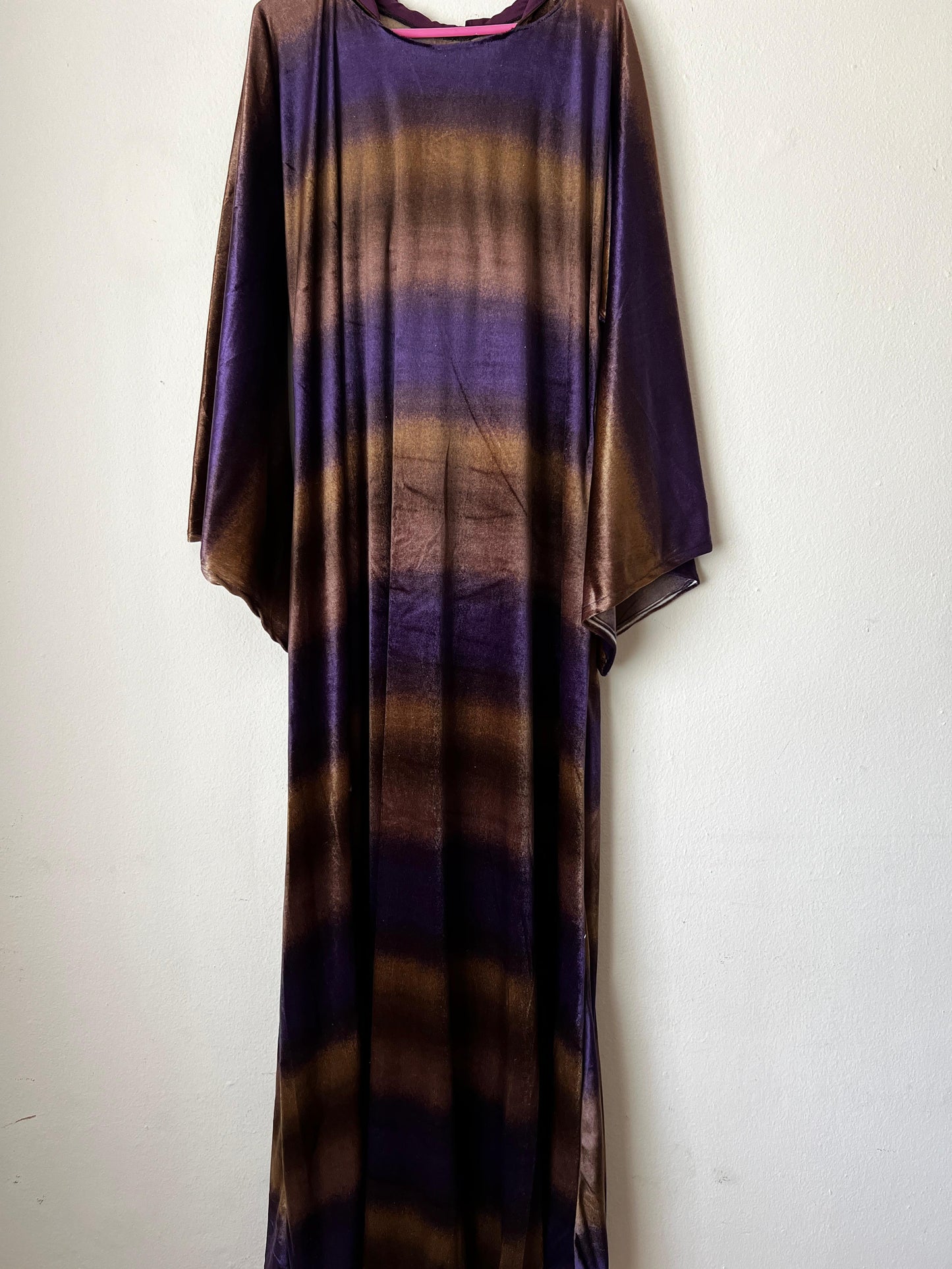 Ceremonial Robe - Velvet | Purple & Brown