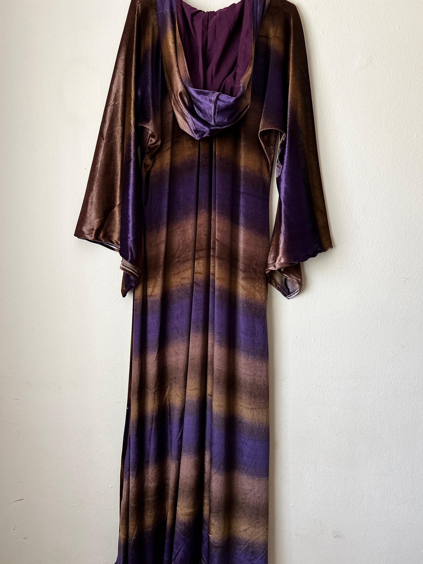 Ceremonial Robe - Velvet | Purple & Brown