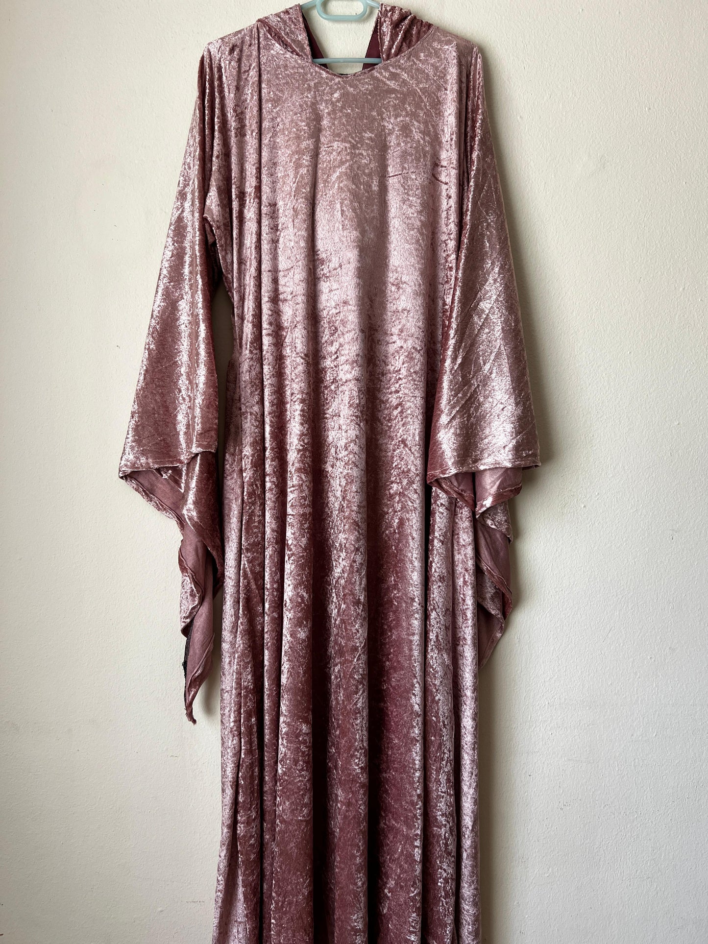 Ceremonial Robe - Velvet | Dusty Pink