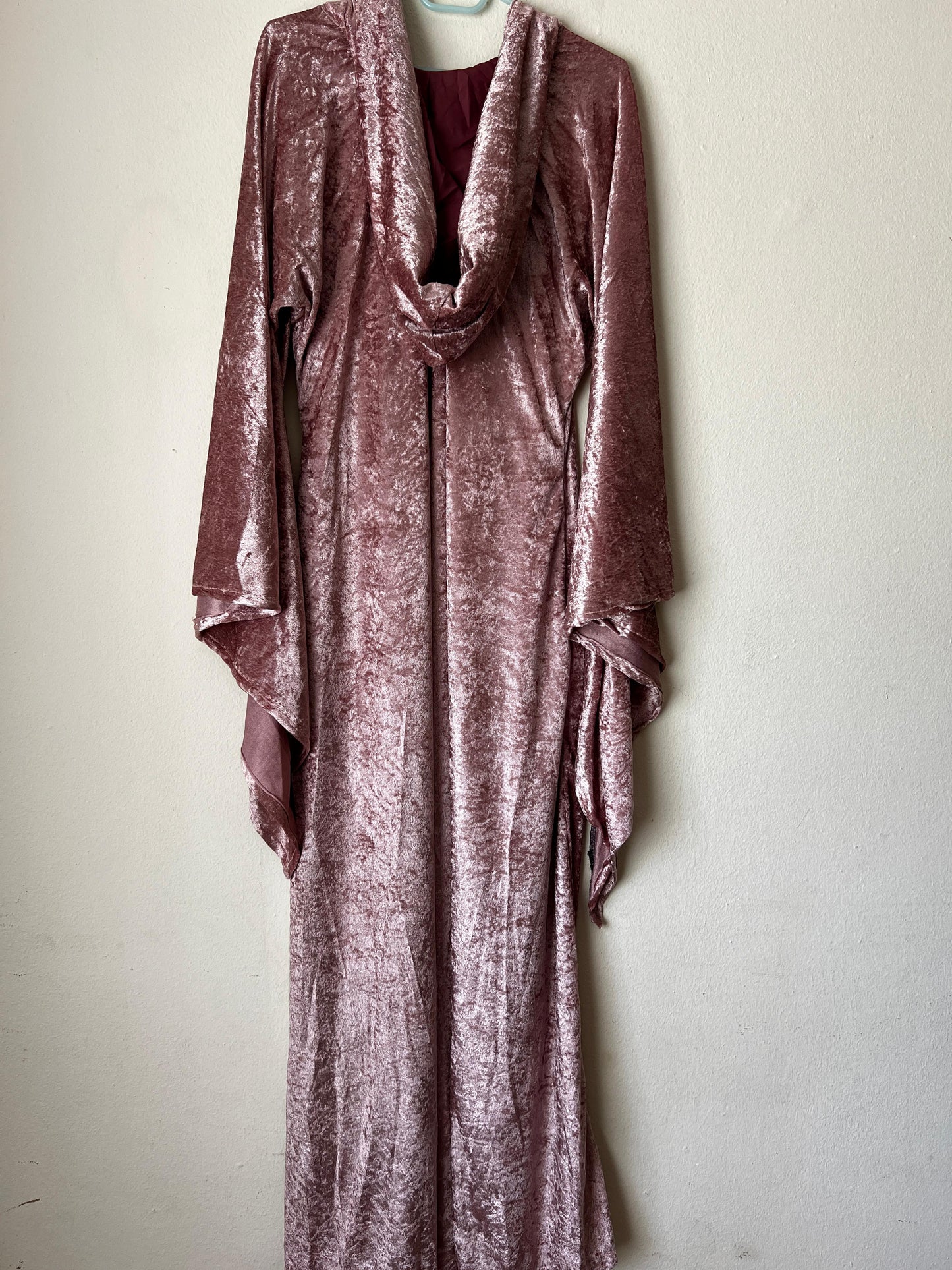 Ceremonial Robe - Velvet | Dusty Pink