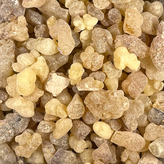 Frankincense Resin with Charcoal Block